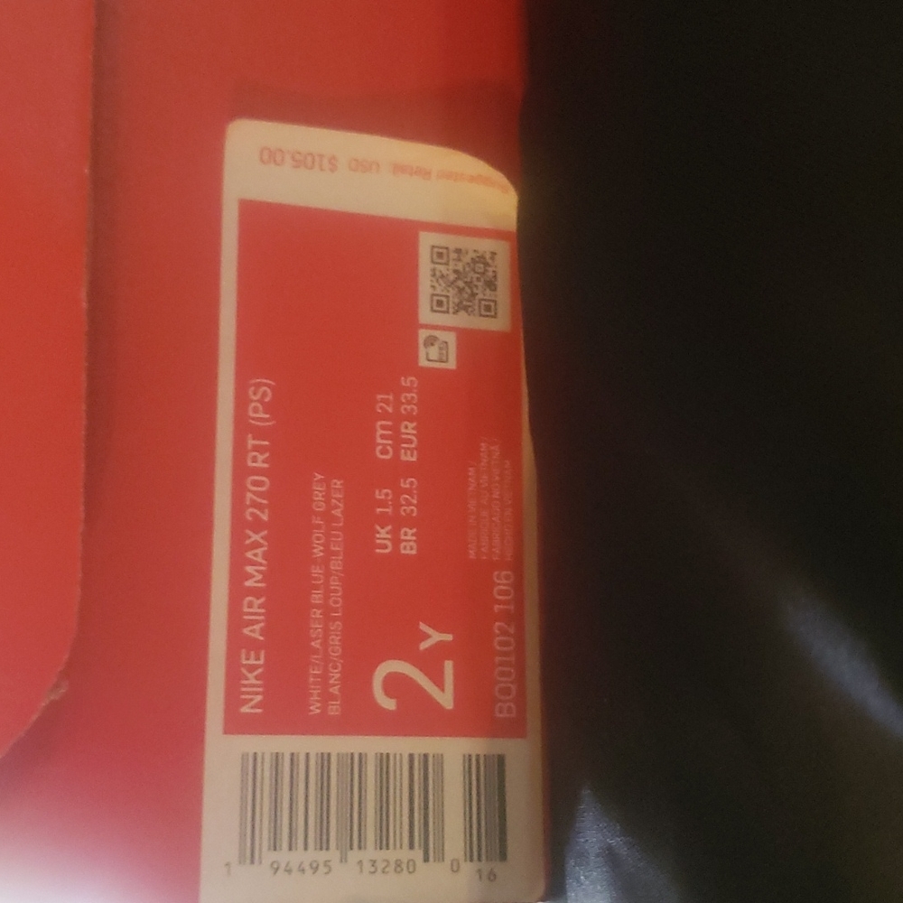Nike Air Max 270 RT (PS)